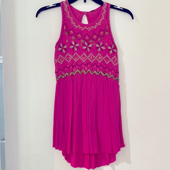 Free People Beaded Top - Picture 1 of 4